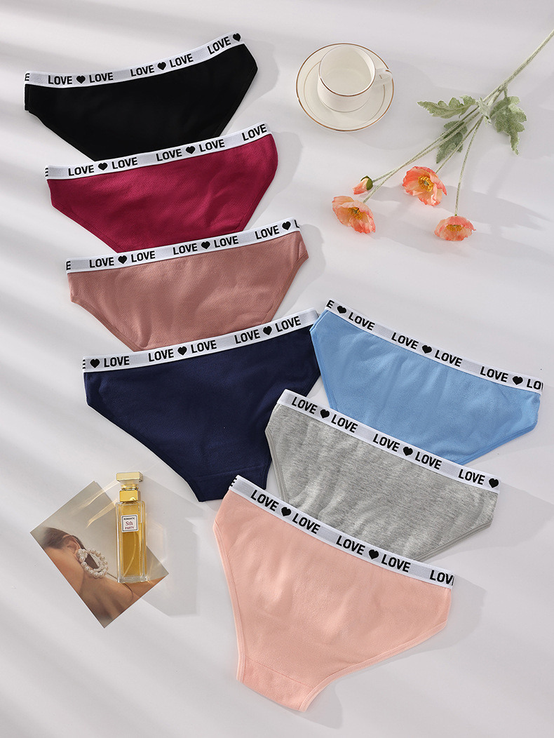 35g Weight Low Waist Panties Waist Briefs Panties Style Panties Lingerie Type Cotton Spandex Fabric Type 1 Piece Quantity Vocabulary Words/Name, Color Block Pattern All Seasons Season Women's Gender Simple Style Style Vocabulary Words/Name Color Block Simple Style Cotton Spandex All Seasons Low Waist Briefs Panties Panties 1