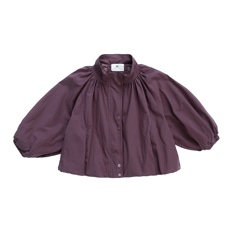 소녀 코트 봄과 가을 2024 새로운 어린이 서양식 어린이 한국 스타일 재킷 유행  자켓