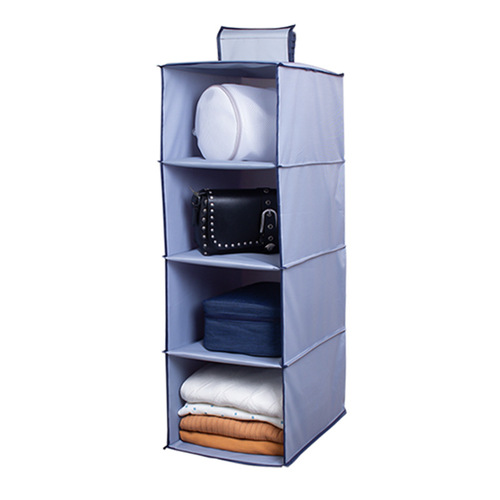 444Z wholesale Oxford cloth hanging bag hanging storage bag multi-layer hanging bag bag wardrobe storage rack hanging underwear