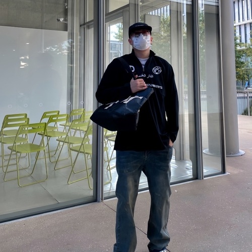 Oversize brand letter print half-zip hoodie for men, autumn and winter functional style, couple's black turtleneck jacket