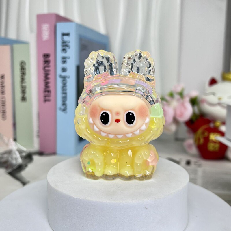 抖音爆款入油流沙拉布布盲盒创意精品公仔手办桌面摆件玩具批发|undefined