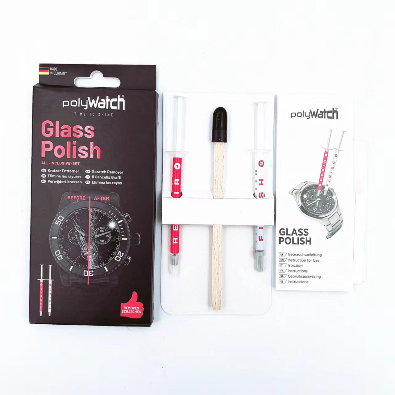 修表工具 手表抛光划痕修复液 玻璃镜面外壳钢带屏幕保养翻新膏