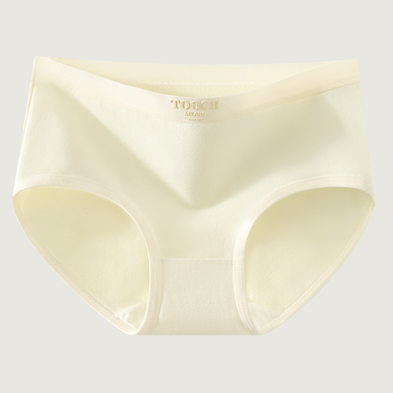 Ropa interior mujer algodón algodón antibacteriano entrepierna estilo fino de verano transpirable para niñas deportes triangulares pantalones cortos sin costuras