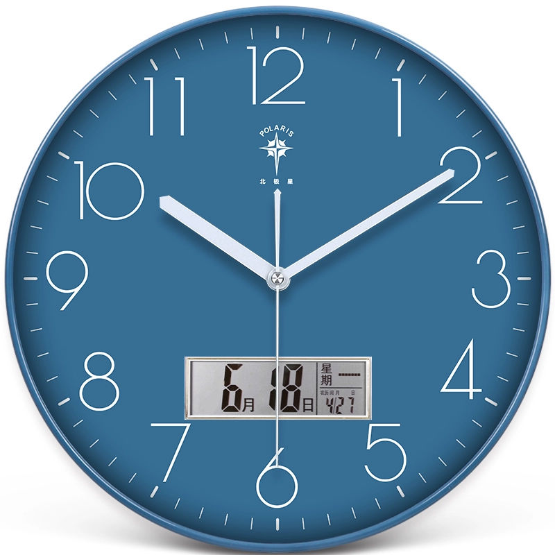 Polaris watch wall clock living room simple 2024 new clock wall home fashion watch quartz clock hanging style