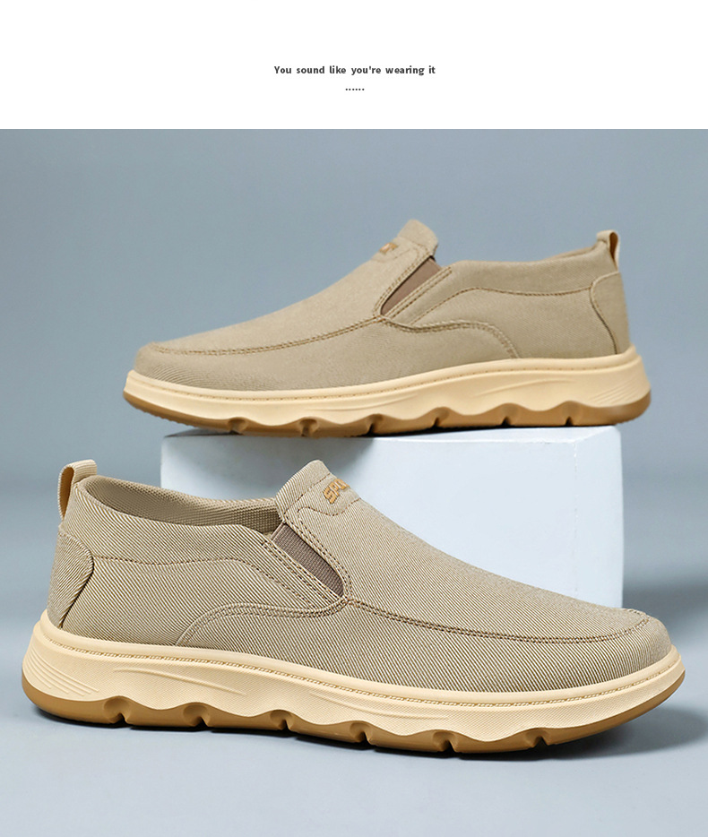 Shoes Men's New Single Shoes British Style Doudou Shoes Dad Shoes One Pedal Casual Sports Shoes_voghion.com