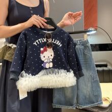 【清仓价】女童卫衣春秋款2025新款洋气童装小女孩上衣儿童秋装