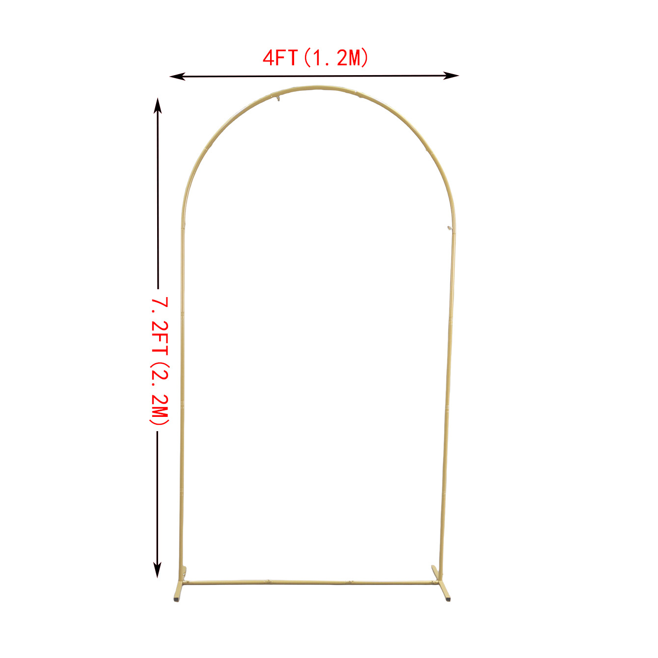수직 아치 모델 1.2*2.2【7.2ft】골드