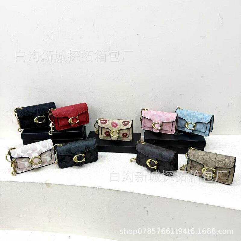 2025 New European and American Style Letter Printed Small Square Bag Fashionable Crossbody Bag Women's Versatile Commuter Mini Shoulder Bag