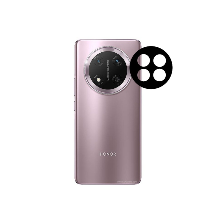 Película de lente Honor X9C aplicable cámara trasera Honor serigrafía 3D lente integrada que cubre película de vidrio HD