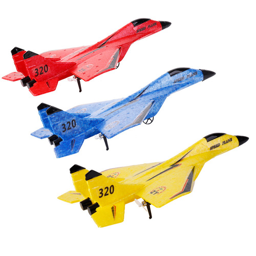 Zhiyang glider children's MiG 320 remote control aircraft toy fixed wing model aircraft foam fighter