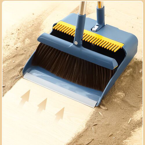 Japanese kinba broom set combination dustpan household sweeping broom wiper broom magnetic dust sweeping garbage shovel