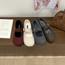 软底法式复古勃肯鞋女鞋2025新款秋季晚晚玛丽珍鞋平底单鞋瓢鞋潮