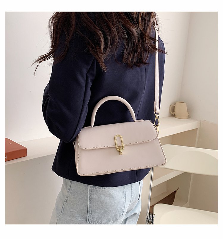 Fashion Solid Color Shoulder Messenger Portable Bag Wholesale display picture 92