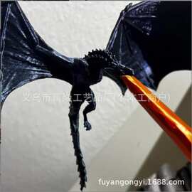 Dragon Flame Book Nook 龙焰书角书架装饰摆件