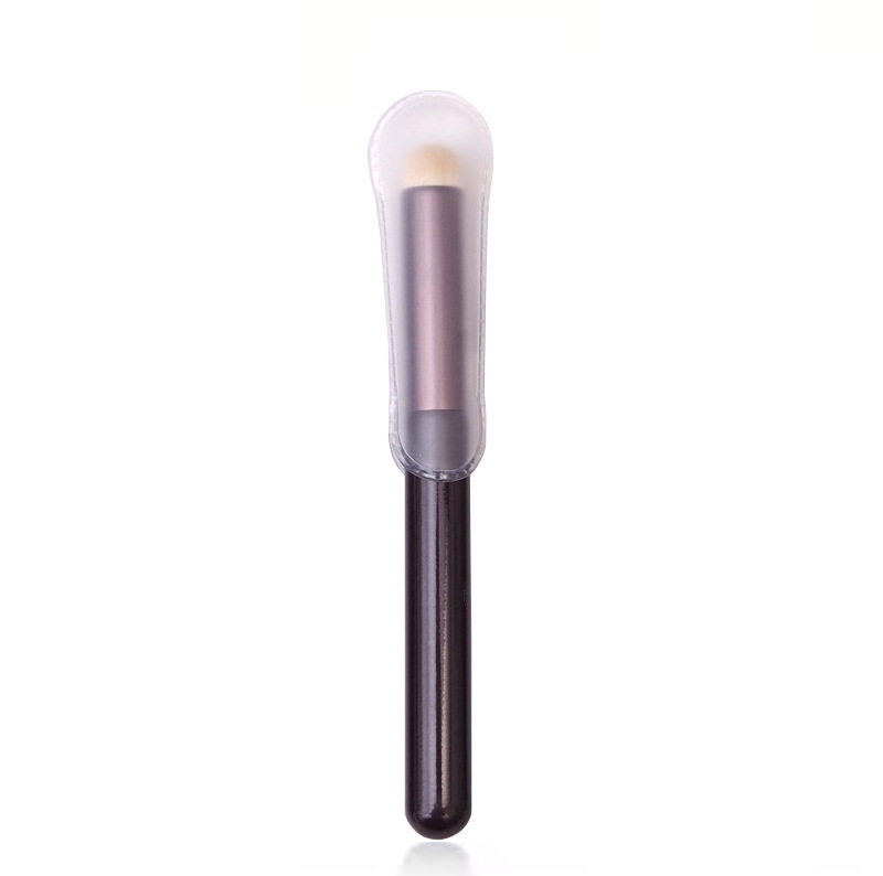 En línea popular cabeza redonda labio cepillo multifuncional belleza herramientas corrector flor maquillaje cepillo fábrica en stock entrega de una sola pieza