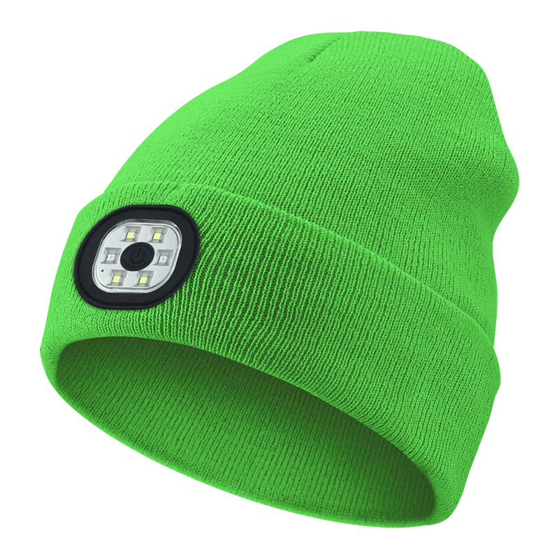 Unisex Wireless music multi-function charging luminous Bluetooth hat Bluetooth LED luminous hat_voghion.com