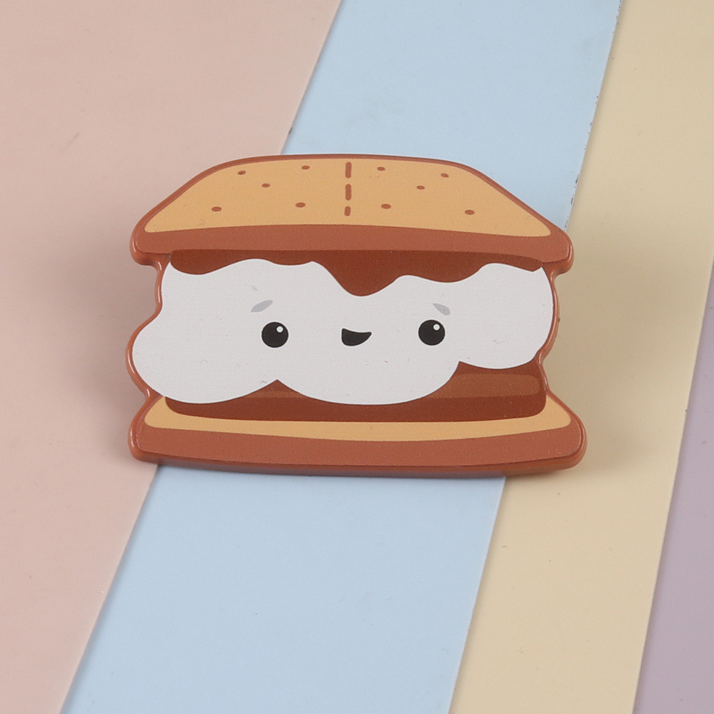 Clip de sellado creativo de papas fritas triangulares elípticas forma de billetes de mano cuenta de almacenamiento de bocadillos clips de sellado