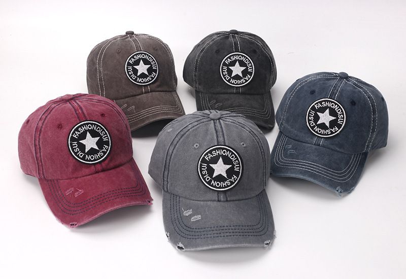 Baseballkeps denim solhatt för herrar och damer sommar_voghion.com