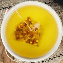 Sufa five-finger hairy peach and tuckahoe tea wholesale 150g triangular bag combination health tea bag sticker brand