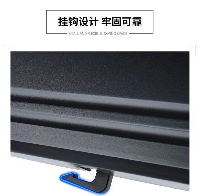 Foldable car seat back table, multifunctional small dining table for the rear seat of the car