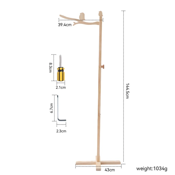 Bird landing stand