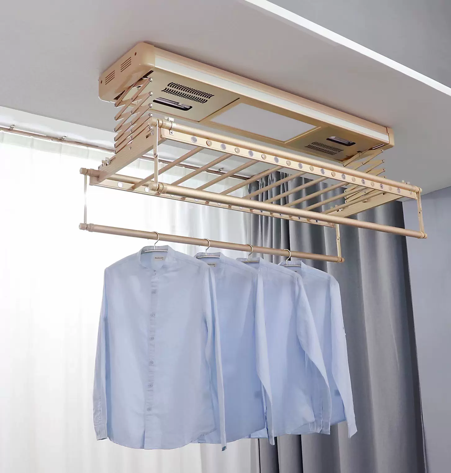 厂家智能电动晾衣架批发 升降晾衣架 全自动多功能晾衣机