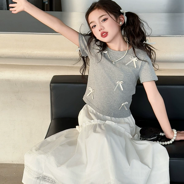 Single gray T -shirt