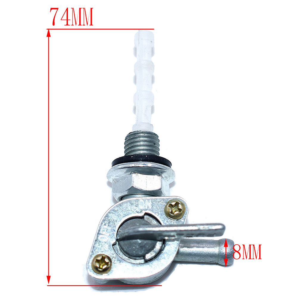 Accesorios de modificación de motocicleta interruptor scooter interruptor de aceite interruptor de tanque de combustible interruptor de circuito de aceite olla de aceite interruptor de Tanque de combustible auxiliar