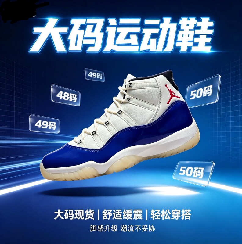 aj11 men's and women's basketball shoes, sports shoes, cross-border extra-large size shoes, size 48, 49, 50, white sneakers, height-increasing shoes aj11 men's and women's basketball shoes, sports shoes, cross-border extra-large size shoes, size 48, 49, 50, white sneakers, height-increasing shoes