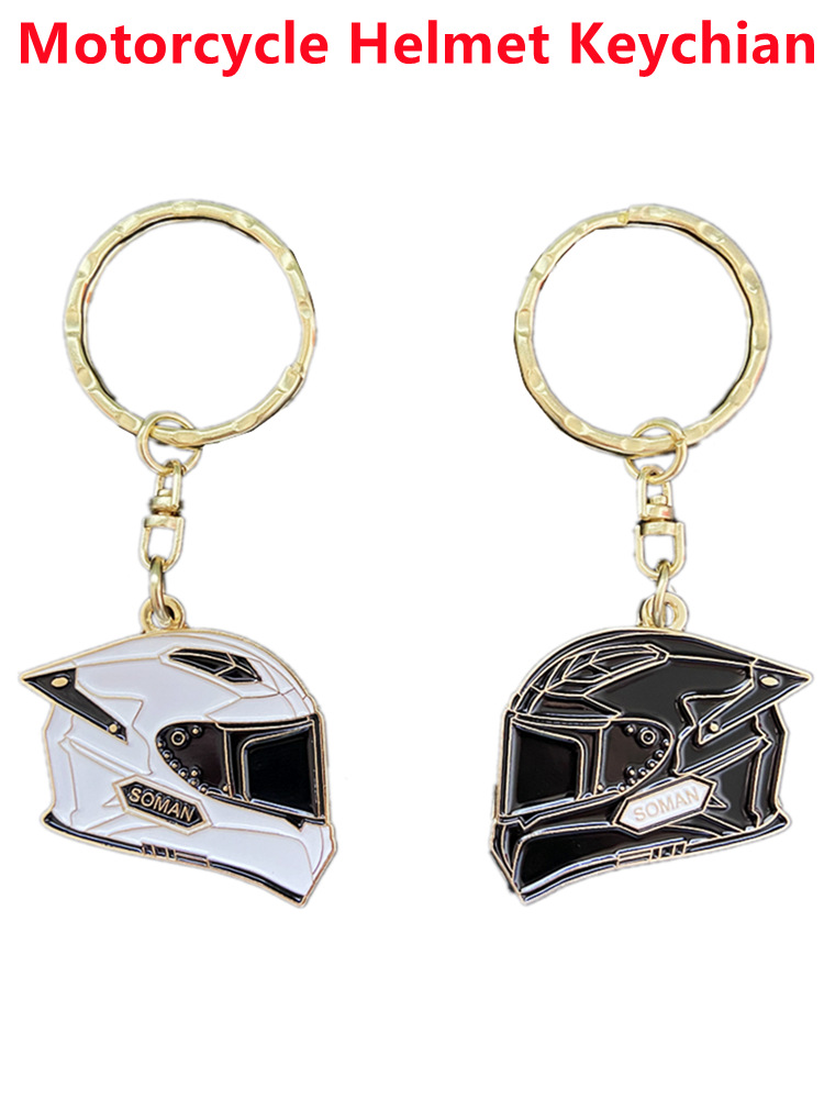 Soman Keychain Bottle Opener Accessories Unisex Jewelry Pendant Motorcycle Keychain Helmet Wine Opener