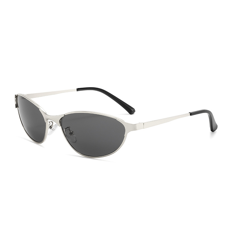 gafas de sol para mujeres nuevas gafas de sol retrógradas, gafas de sol de ojos de gato, gafas de sol de alto nivel, gafas de sol de marco simple japonesa, Harajuku