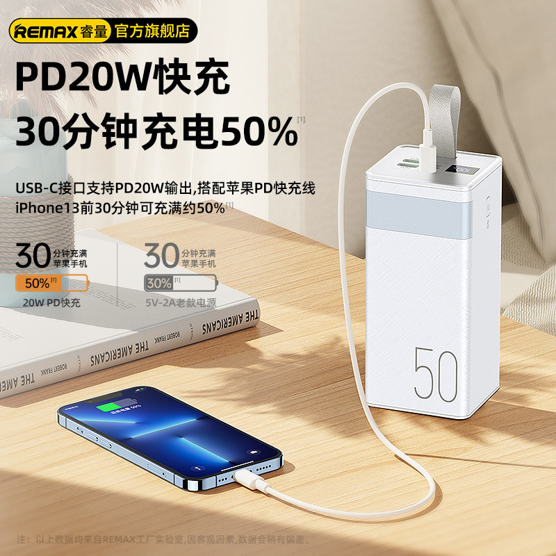 Remaxと量RPP-321スタートシリーズ20w + 22.5w屋外ledライト移動電源3w/5wミリアンペア|undefined