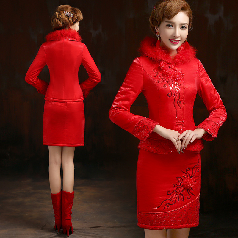 Evening dress for bride
