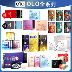 OLO 超薄型ヒアルロン酸コンドーム男性コンドームオオカミ歯コンドーム大人の楽しい家族計画製品卸売と配送