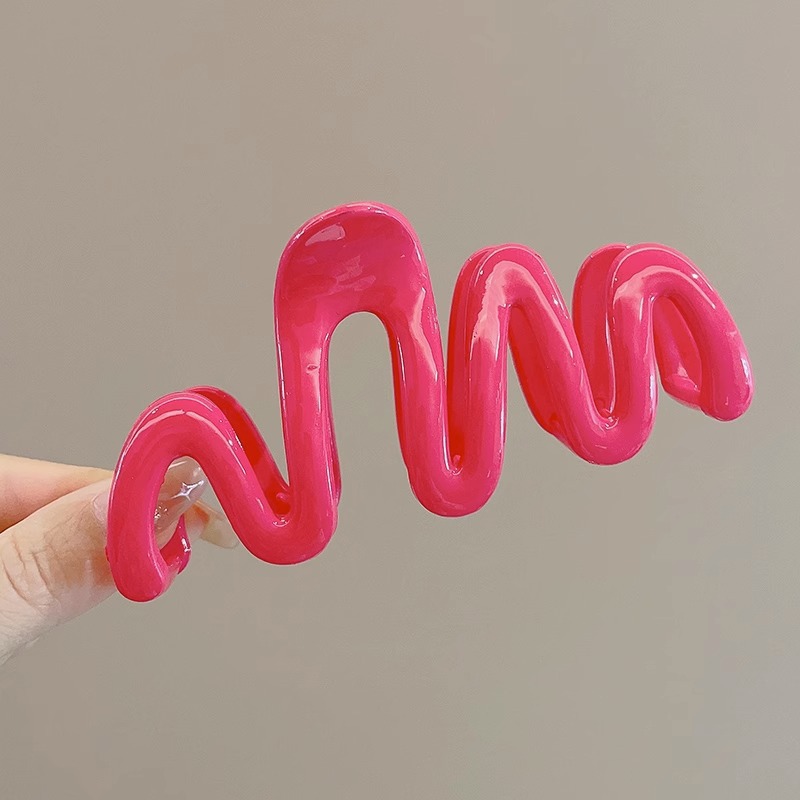 Horquilla de Maillard, pinza de agarre grande de acrílico, volumen de cabello femenino, pinza de tiburón de felpa de alta calidad, horquilla, accesorios para el cabello