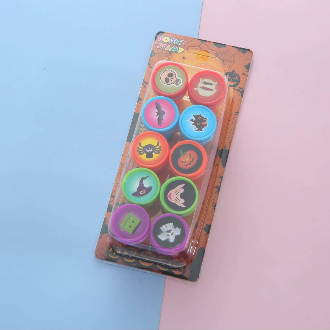 Набор штампов «Фестиваль призраков» для Хэллоуина, креативная детская игрушка, праздничный подарок