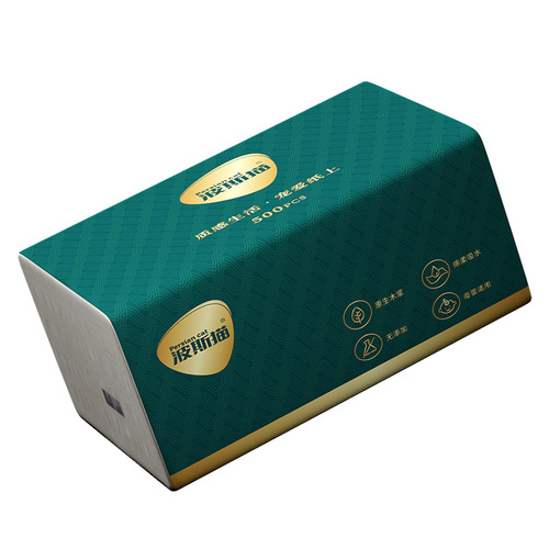 Persian Cat Large Pack 500 Sheets Facial Tissue Paper Home Bulk Economical Packaging Toilet Paper Facial Tissue Handkerchief Napkin