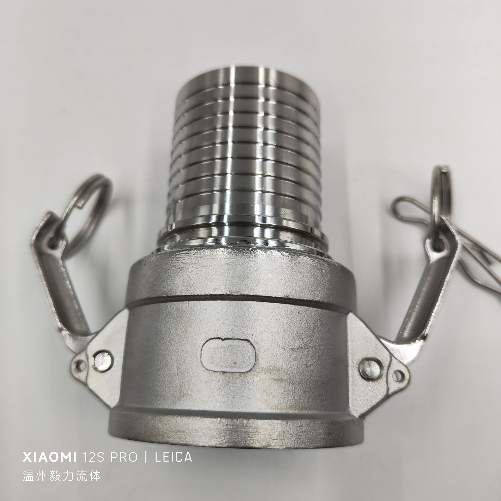 304不锈钢扣压快速接头C型E型式高压液压管油路管高压适用