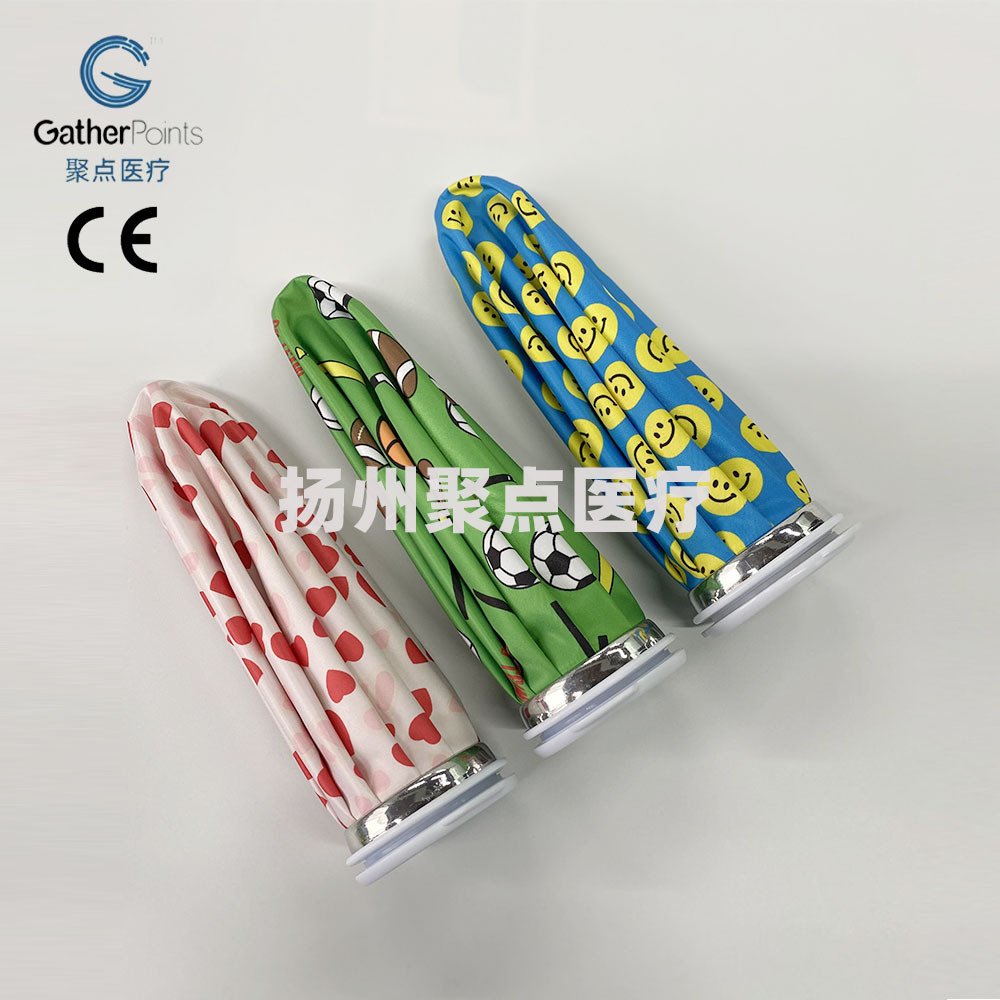 Yangzhou Judian Medical Factory suministra directamente bolsas de hielo a los Estados Unidos, Japón, Corea del Sur, bolsas de hielo, fisioterapia, compresas de hielo