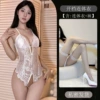 White+white net socks