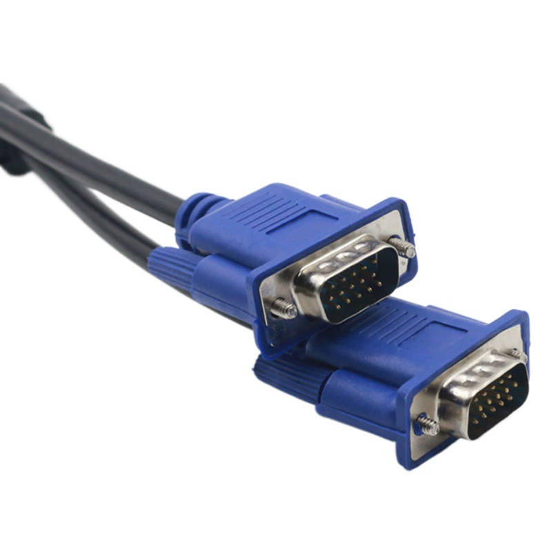 Кабель VGA 3+5, 1.5-10 м, для подключения компьютера, монитора, телевизора, проектора, ноутбука, передача высокого разрешения