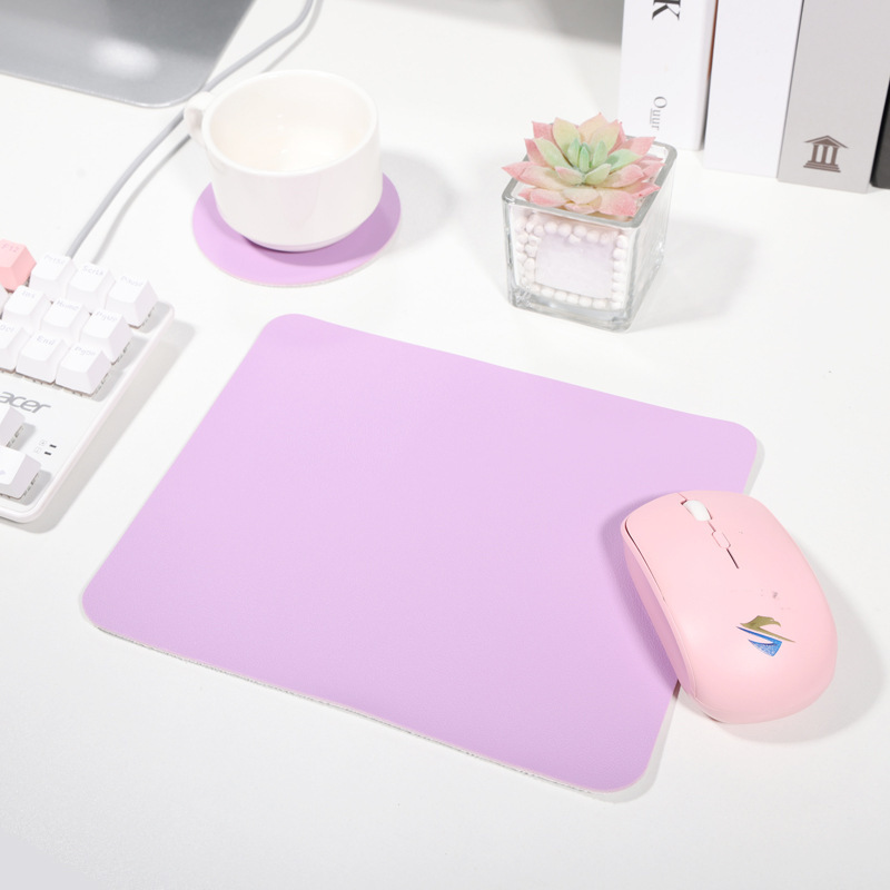 アマゾンクロスボーダー現物レザーテーブルパッド大サイズ汚れ防止マウスパッドシンプル純色キーボードパッド|undefined