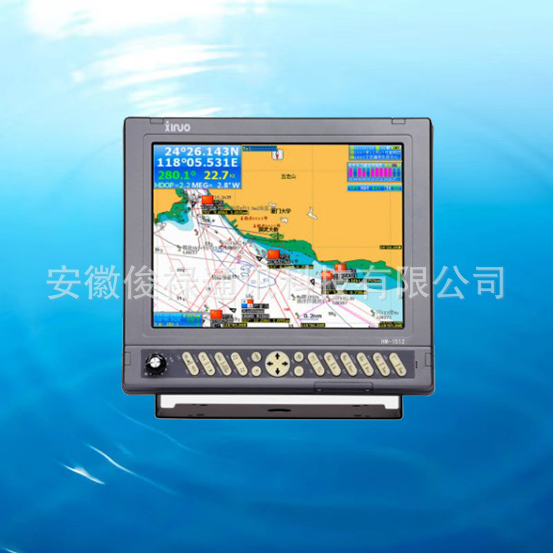 船用导航仪器新诺科技HM-591212英寸显示器北斗GPS一体机AIS电子