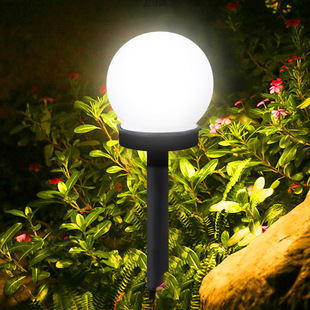 Solar Lawn Lamp Home Outdoor Spherical Ground Courtyard Atmosphere Lamp Night Light Garden Landscape Decorative Lamp Factory