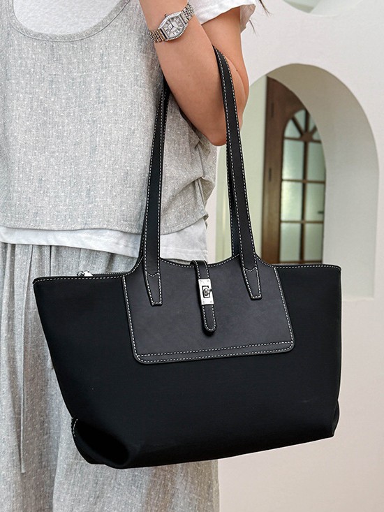 Bolsas para mujeres 2026 comercio exterior nueva moda versátil brazo bolsas de hombro nicho color de gran capacidad de transporte