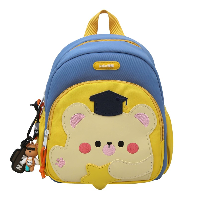 School bag girl's for early age, high quality cartoon water repellent backpack lightweight