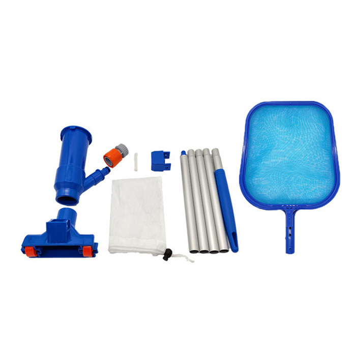 现货供应跨境热销泳池清洁工具泳池池刷泳池清污工具套装