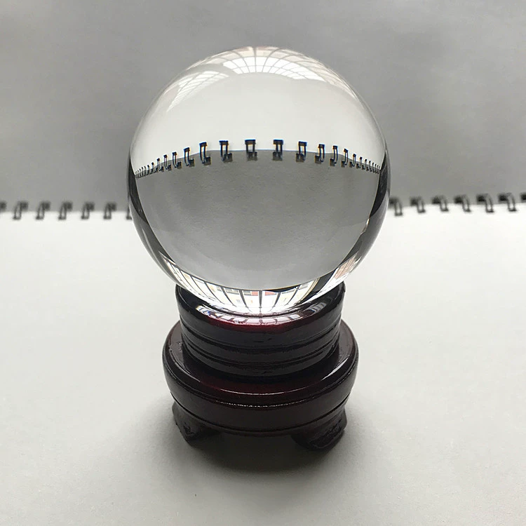 Boutique K9 crystal ball office crafts ornaments Feng Shui ball gift photography props transparent crystal ball