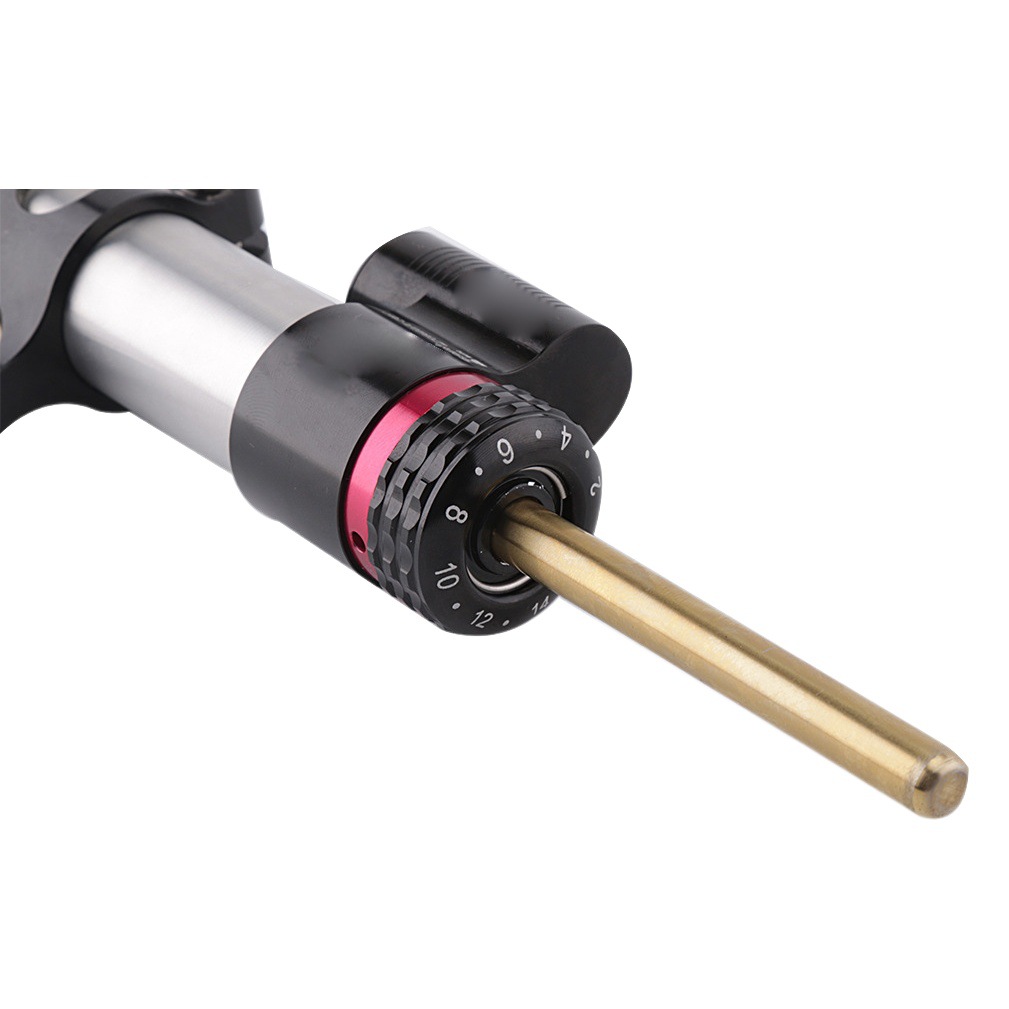 Nuevo amortiguador de dirección de la motocicleta modificación universal regla de titanio manillar mango de dirección estabilizador accesorios de modificación transfronteriza