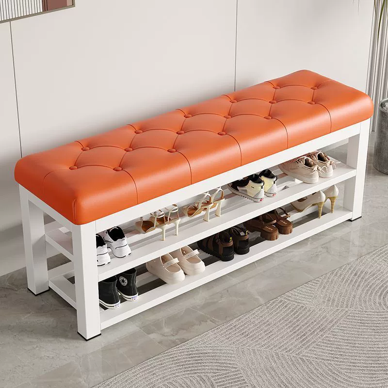 Скамейка для переобувания для входа в дом, шкаф для обуви и сиденье в одном, легкое, роскошное, элитное ощущение, скамейка для обуви, полка для обуви в прихожей.